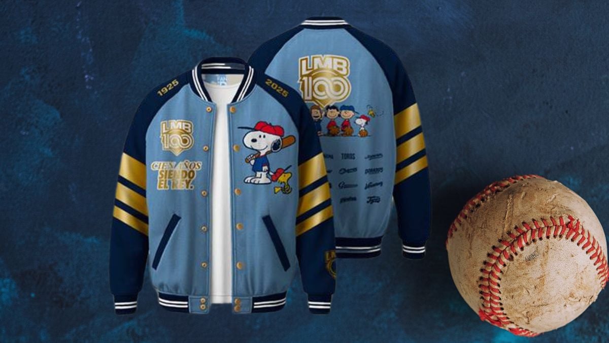 Snoopy y la Liga Mexicana de Beisbol lanzan una colección de ensueño Foto: Especial