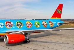 Nintendo se une a JetBlue para celebrar su aniversario con un avión de Super Mario