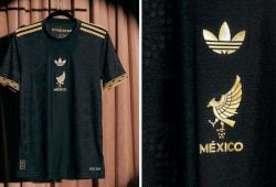 nueva playera negro con dorado mexico 2025 2025