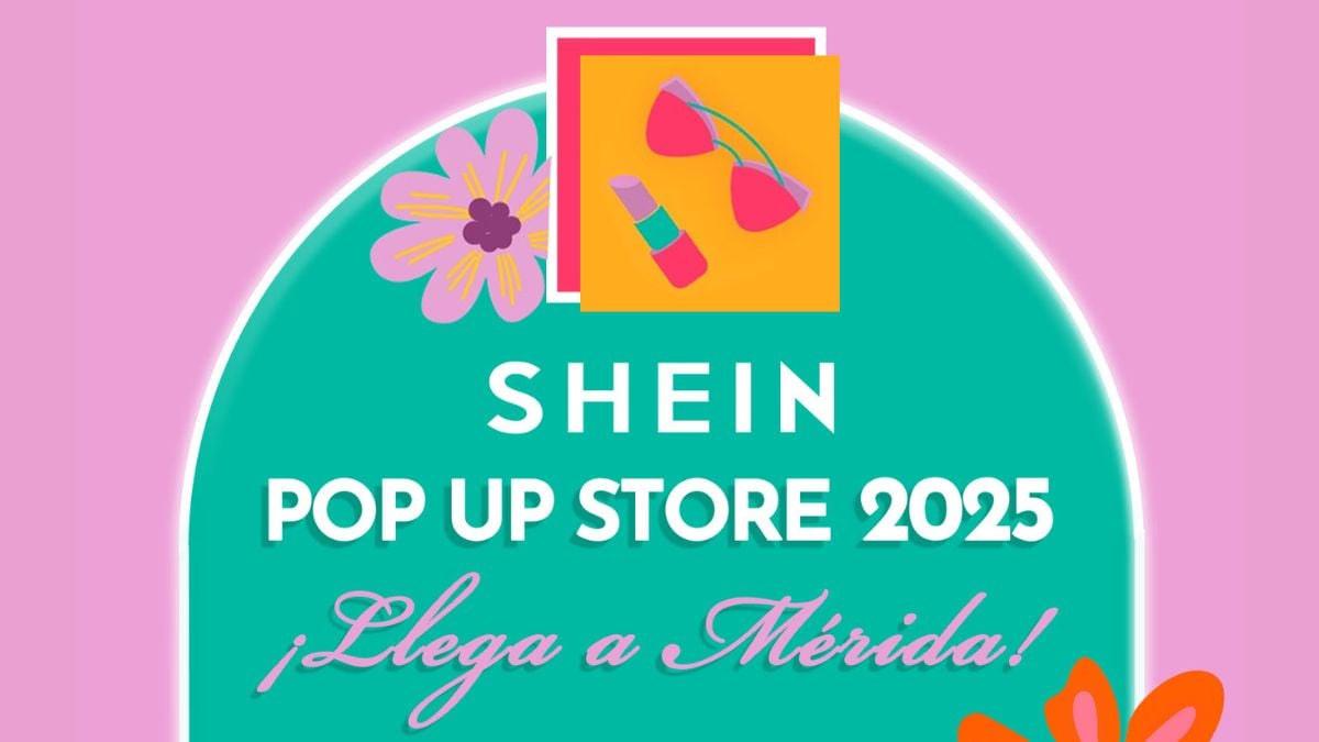 Shein abre su primera Pop-Up Store del 2025 en Mérida Foto: Especial