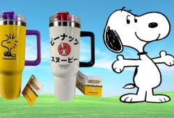 snoopy vasos tipo stanley 2025 vaso termo peanuts