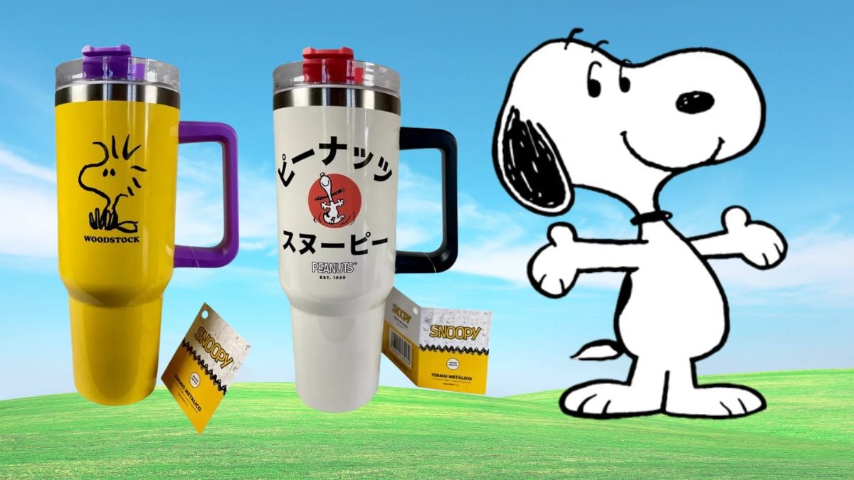 Vaso tipo Stanley de Snoopy 100% original, a un precio de locura en Mercado Libre