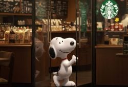 Starbucks x Snoopy. Esta es la posible fecha de lanzamiento y la colección completa Foto: Merca2.0