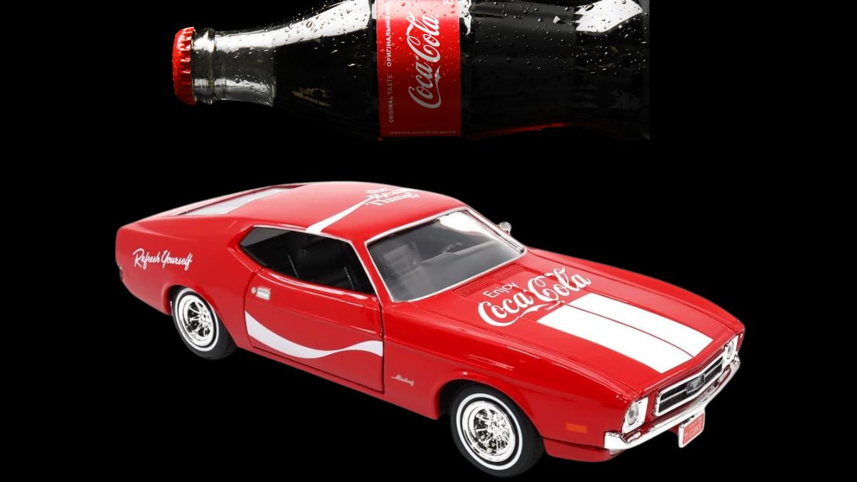Amazon sorprende con el Mustang 1971 Coca Cola a precio espectacular Foto: Especial