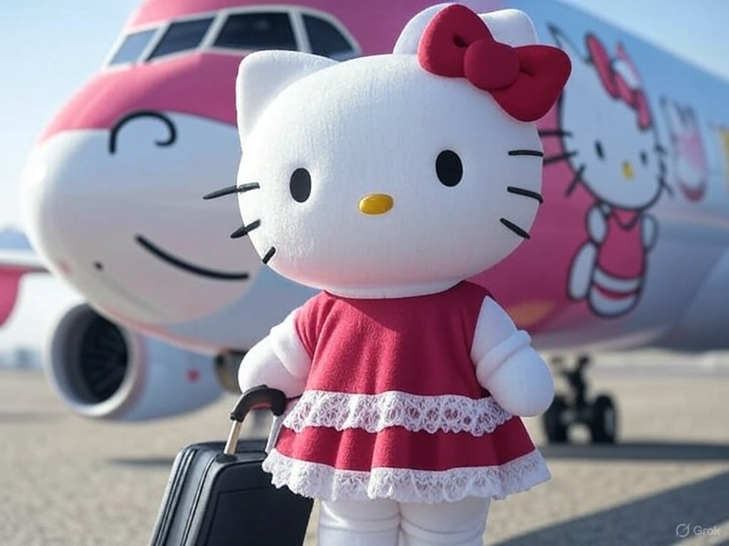 Japón apuesta por Hello Kitty en su aeropuerto para impulsar el turismo