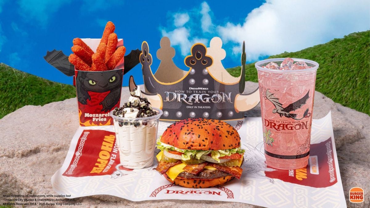 Burger King launches new How to Train Your Dragon menu! What's included and when will it be available?