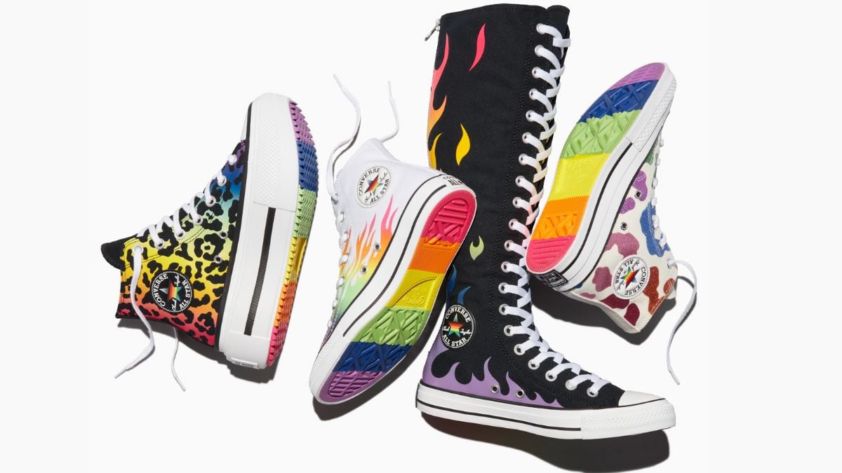Converse lanza su campaña “Proud To Be” con una colección que celebra el amor e identidad Foto: Especial