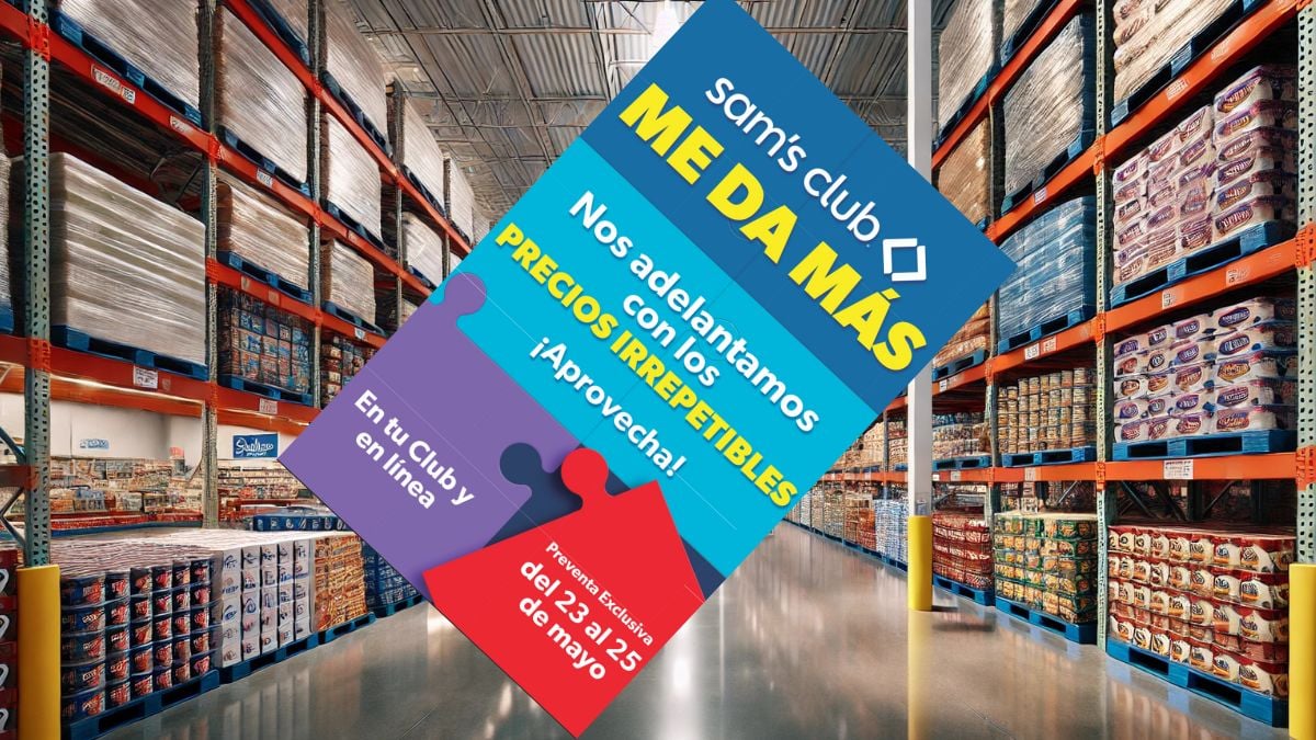 Cuponera PREVENTA EXCLUSIVA 2025 de Sam’s Club: Vigente del 23 al 25 de mayo Foto: Especial