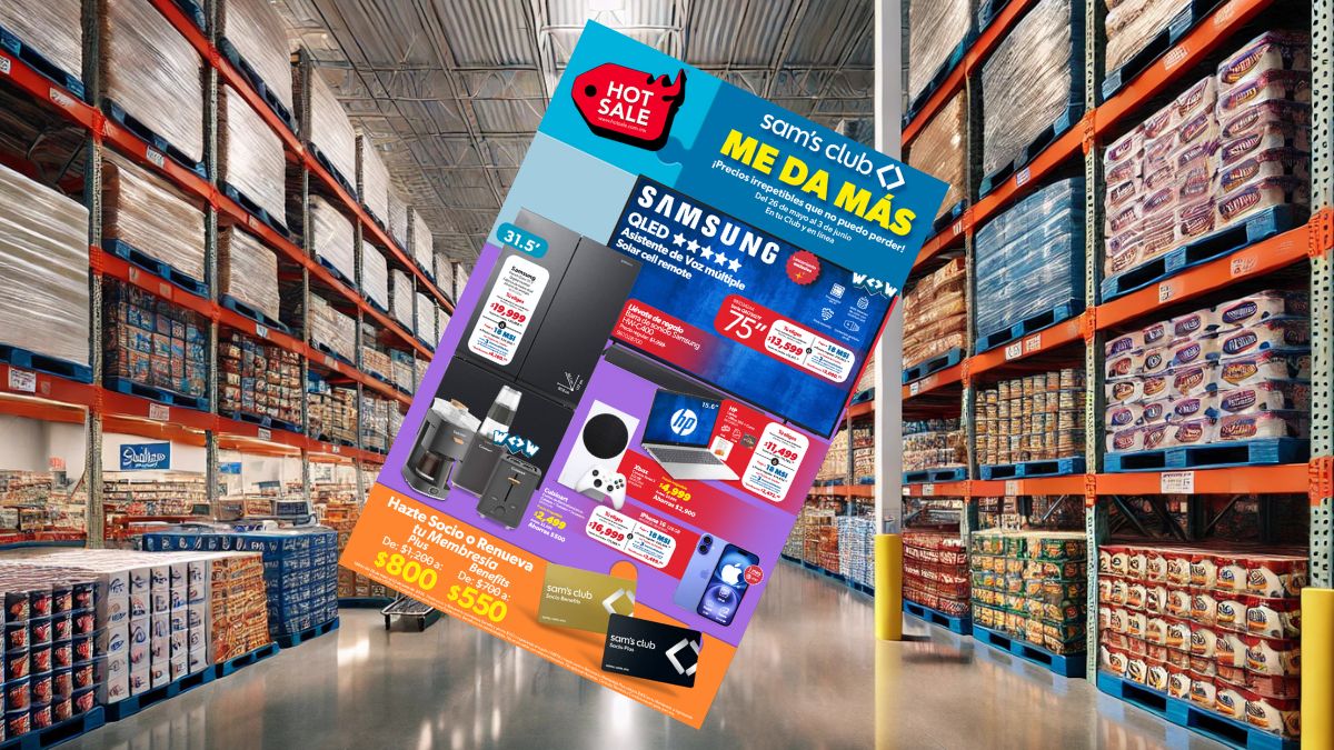 Sam’s Club lanza la cuponera HOT SALE 2025: Estas son las increíbles ofertas Foto: Especial