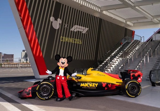 Disney y fórmula 1
