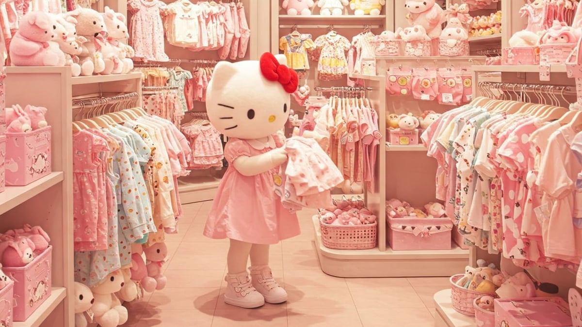 Así luce la nueva colección de Hello Kitty de Cuidado con el Perro