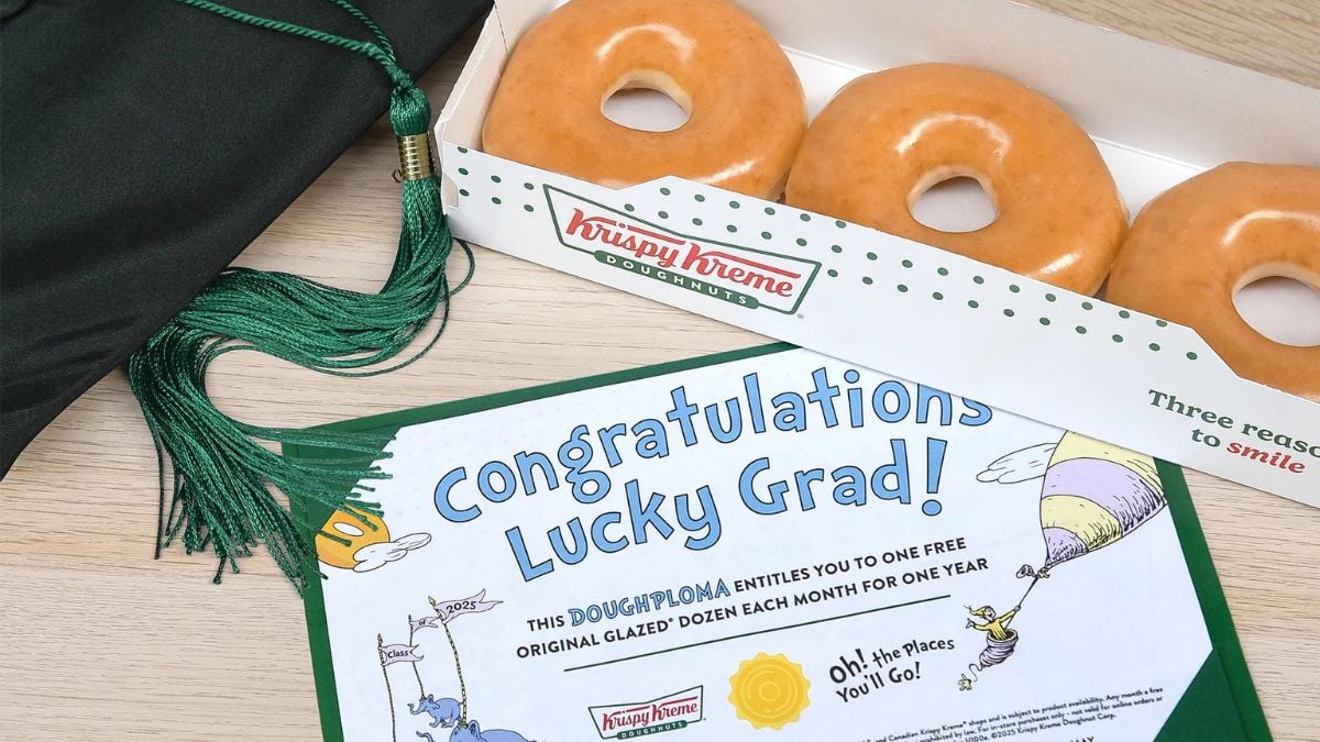 Krispy Kreme is giving away thousands of free doughnuts! Here's how to get yours