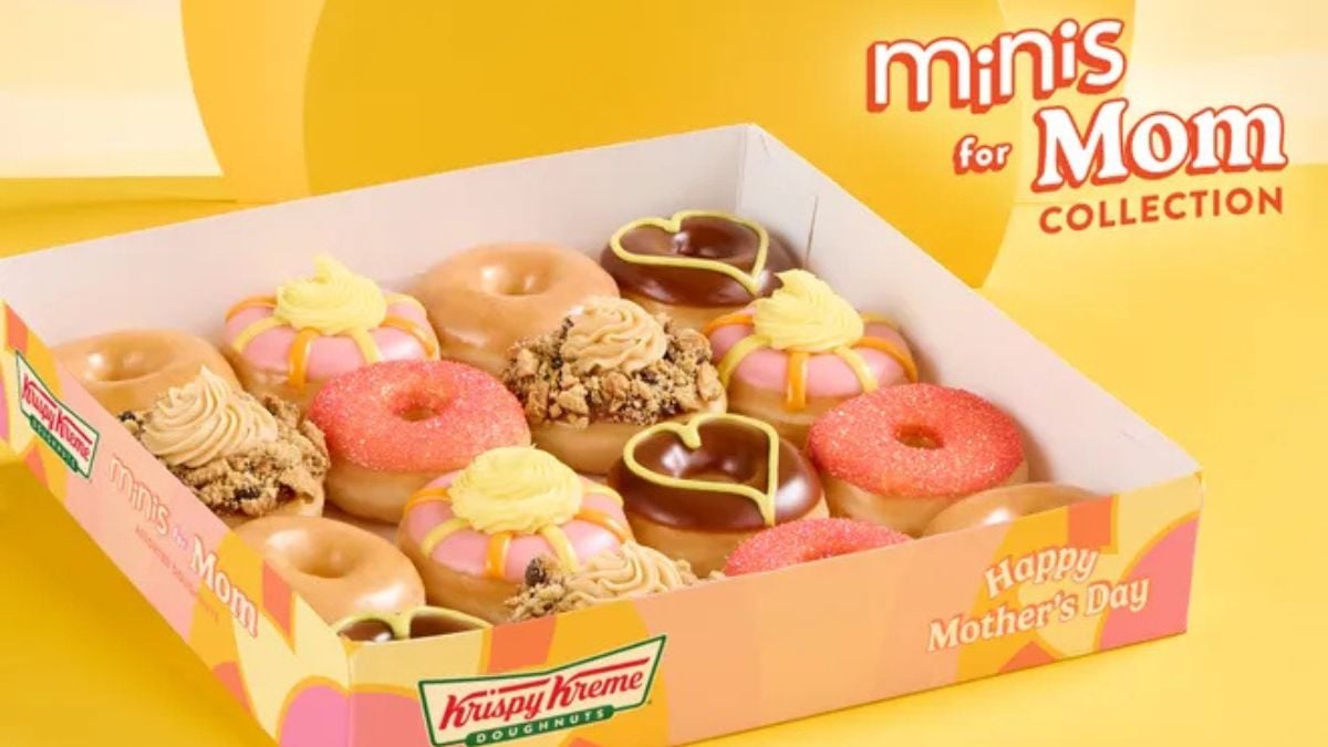Krispy Kreme launches new Mother's Day doughnut collection! This includes