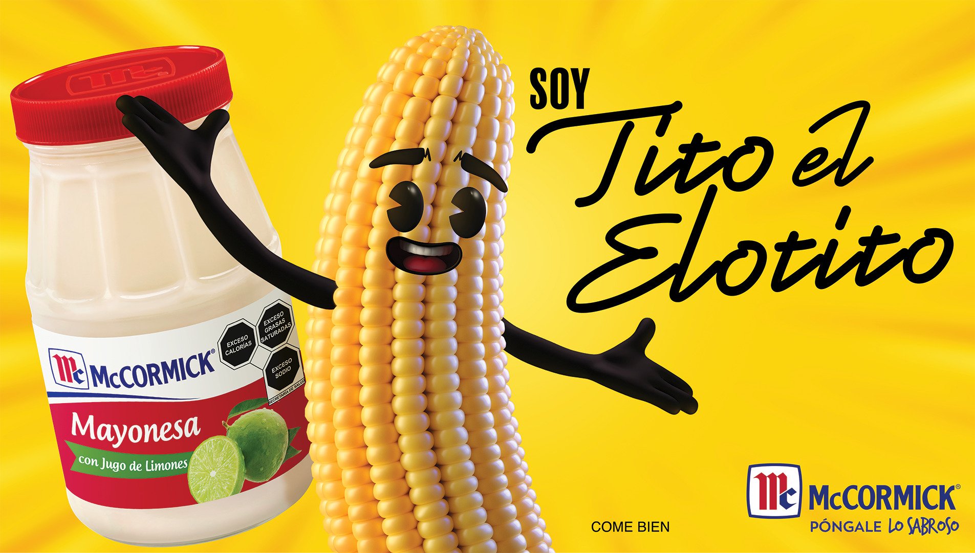 McCormick presenta su nuevo personaje: Tito El Elotito