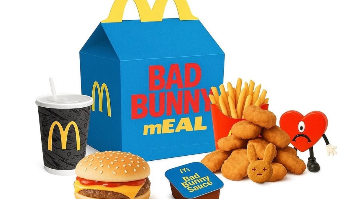 McDonald's launches a Bad Bunny Happy Meal?
