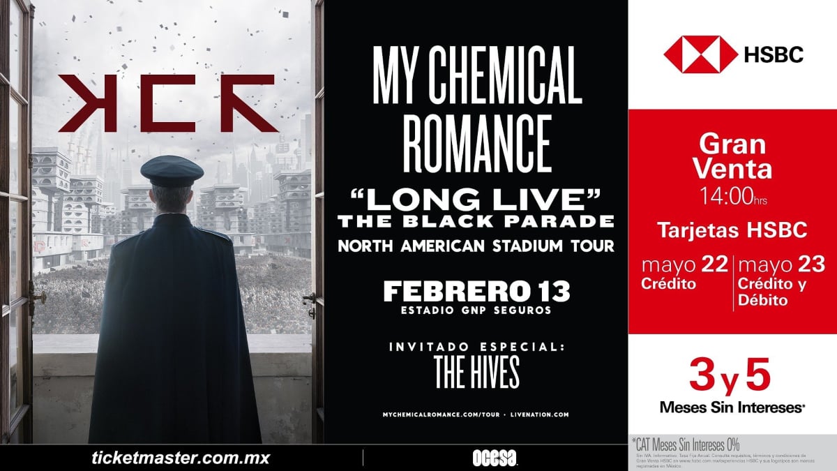 My Chemical Romance Estadio GNP