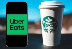 STARBUCKS UBER EATS COMBO 2025