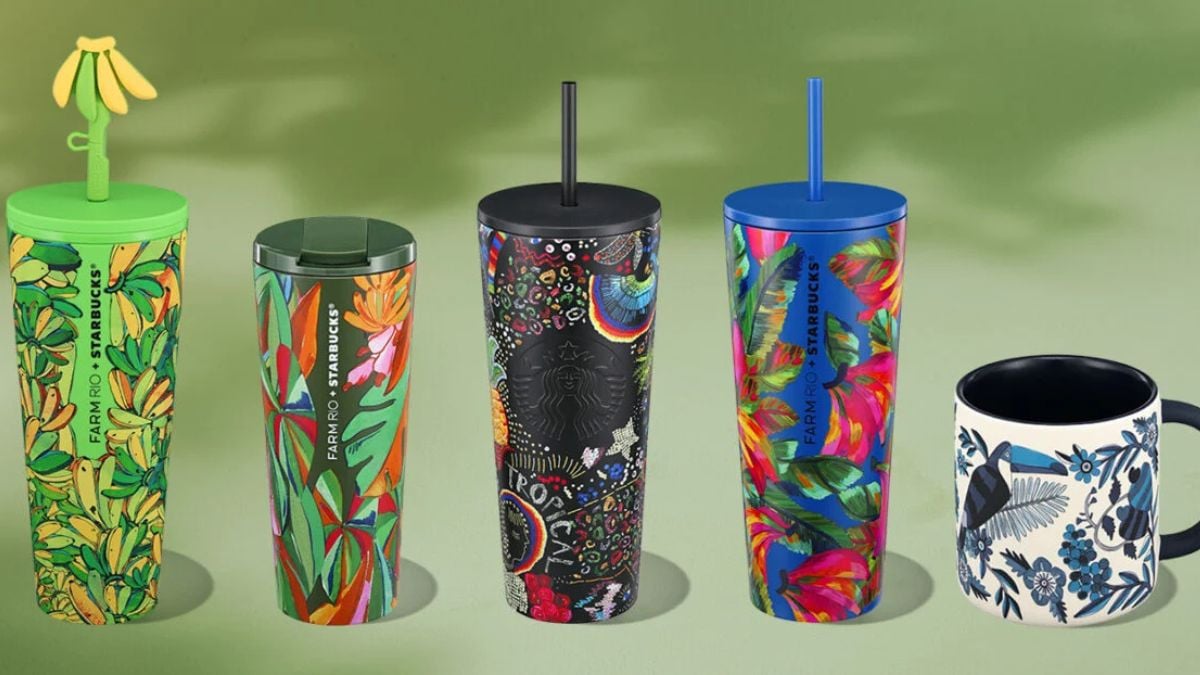 Starbucks launches new FARM Rio cup collection! When will it go on sale?