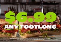 Subway is offering its Footlong for just $6.99! Here's how to get it