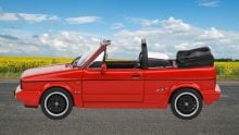 Amazon tiene el increíble auto Golf MKI 1992 en rojo con un descuento especial Foto: Especial