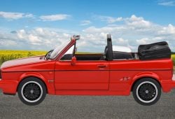 Amazon tiene el increíble auto Golf MKI 1992 en rojo con un descuento especial Foto: Especial