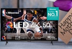 Pantalla Hisense 50 pulgadas con DESCUENTAZO para regalar el Día de las Madres 2025 Foto: Especial