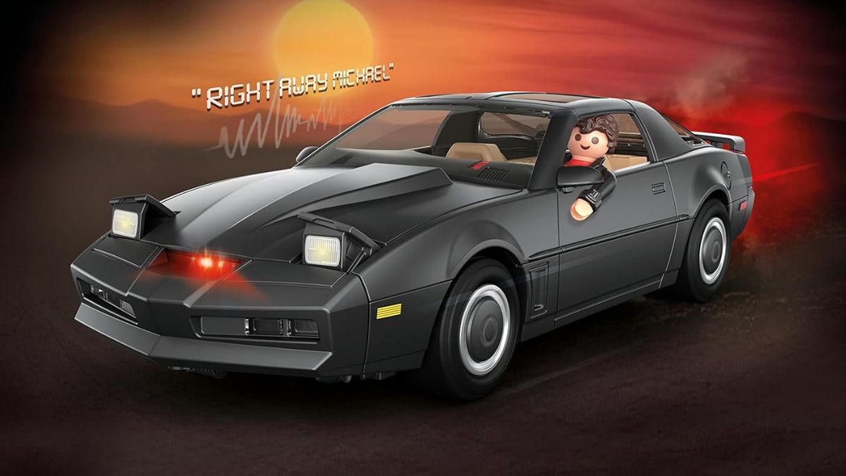 Amazon tiene a mitad de precio el Playmobil de KITT, El Auto Increíble: ¡Aprovecha la promoción! Foto: Especial