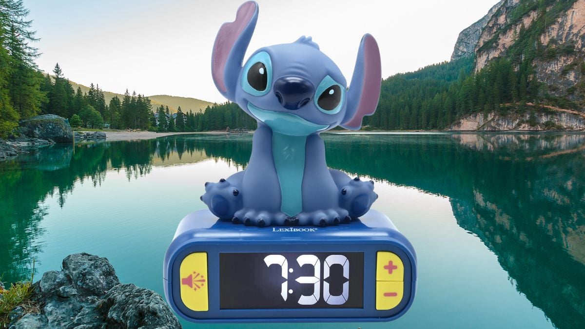 ¿Quieres que Stitch te despierte? Amazon tiene el reloj despertador a un súper precio Foto: Especial