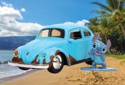 Amazon sorprende con el Volkswagen Beetle de Stitch por menos de 300 pesos Foto: Especial