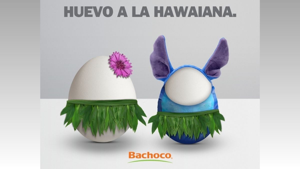 Lilo y Stitch: el huevo de Bachoco entra en modo OHANA y se vuelve viral Foto: Especial