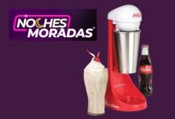 Suburbia tienen la batidora Coca Cola a un precio único en las Noches Moradas 2025 Foto: Especial