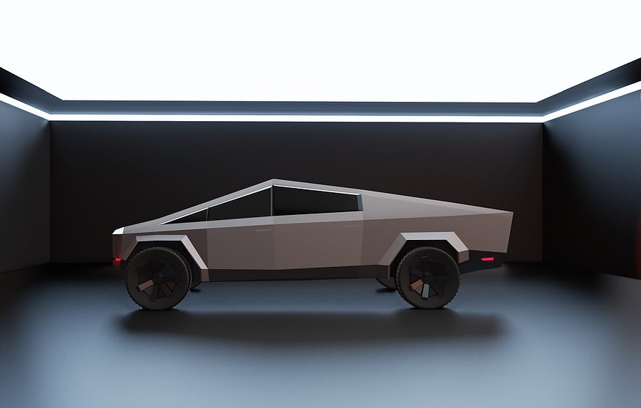 Ecuatorianos crean un mini Tesla Cybertruck funcional