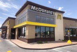 El McDonald’s móvil que preparó Arabia Saudita para la visita de Trump