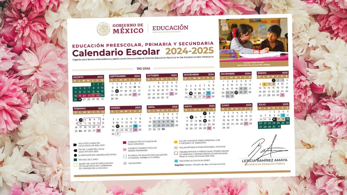 SEP suspende clases los siguientes días de mayo 2025