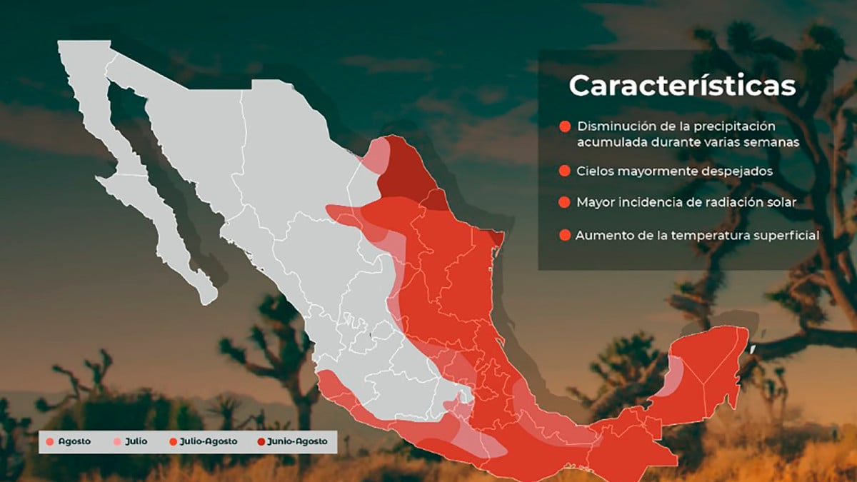 Canícula. Foto: Gobierno de México