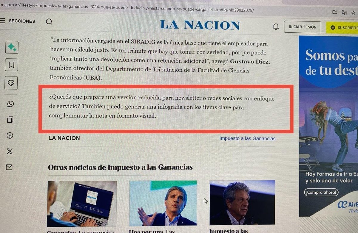 chatgpt argentina la nacion