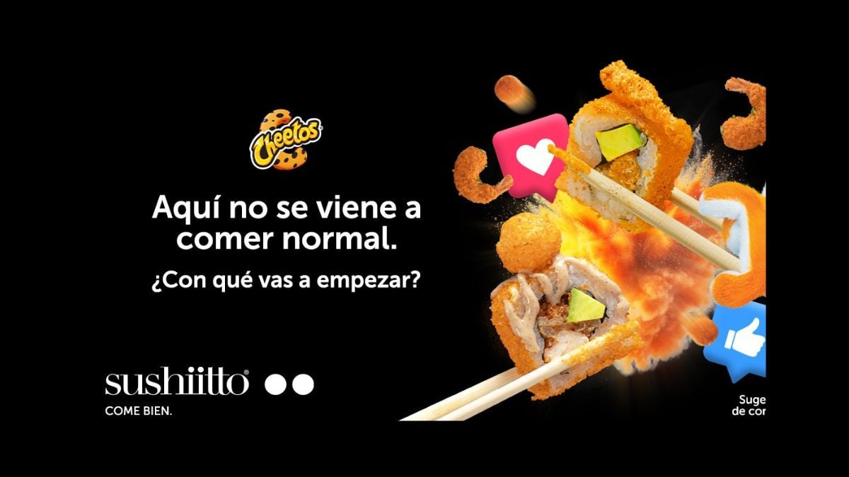 Sushi Itto x Cheetos: La colaboración más crujiente que no te puedes perder Foto: Especial