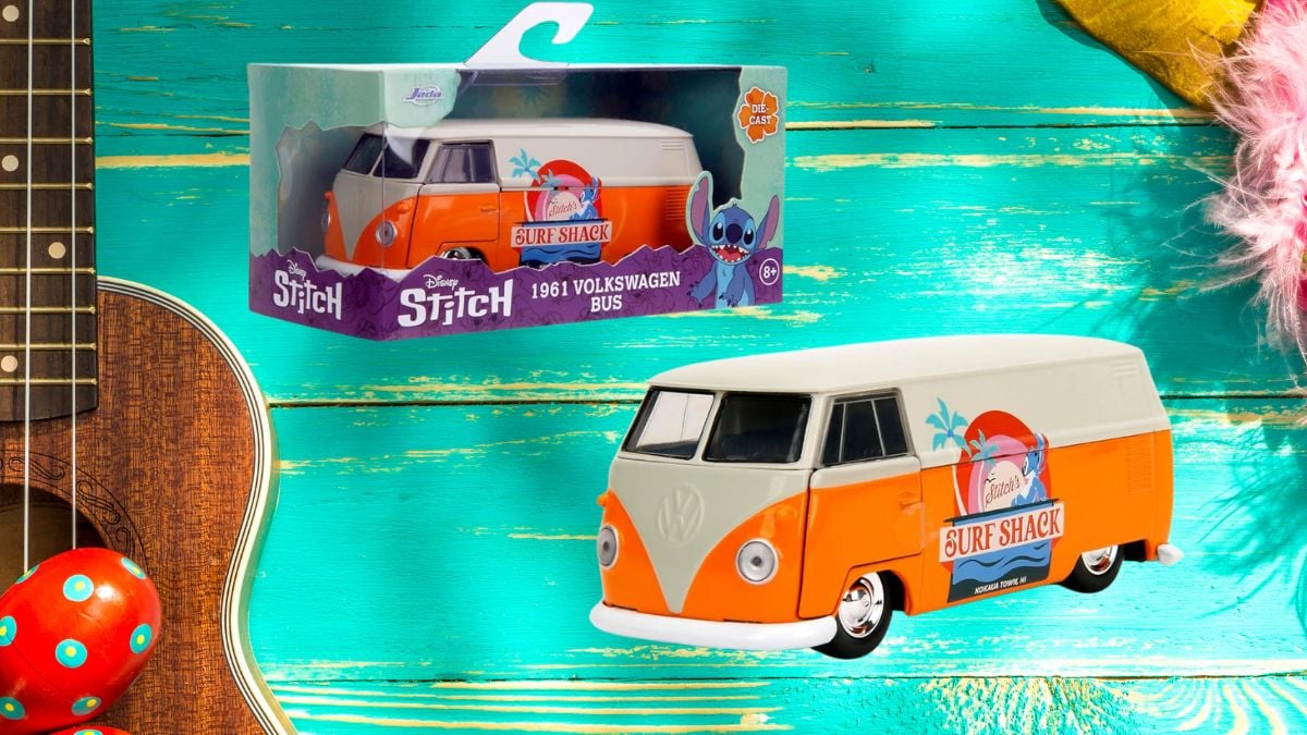 Combi Volkswagen 1961 de Stitch edición coleccionista a un precio único en Amazon Foto: Especial
