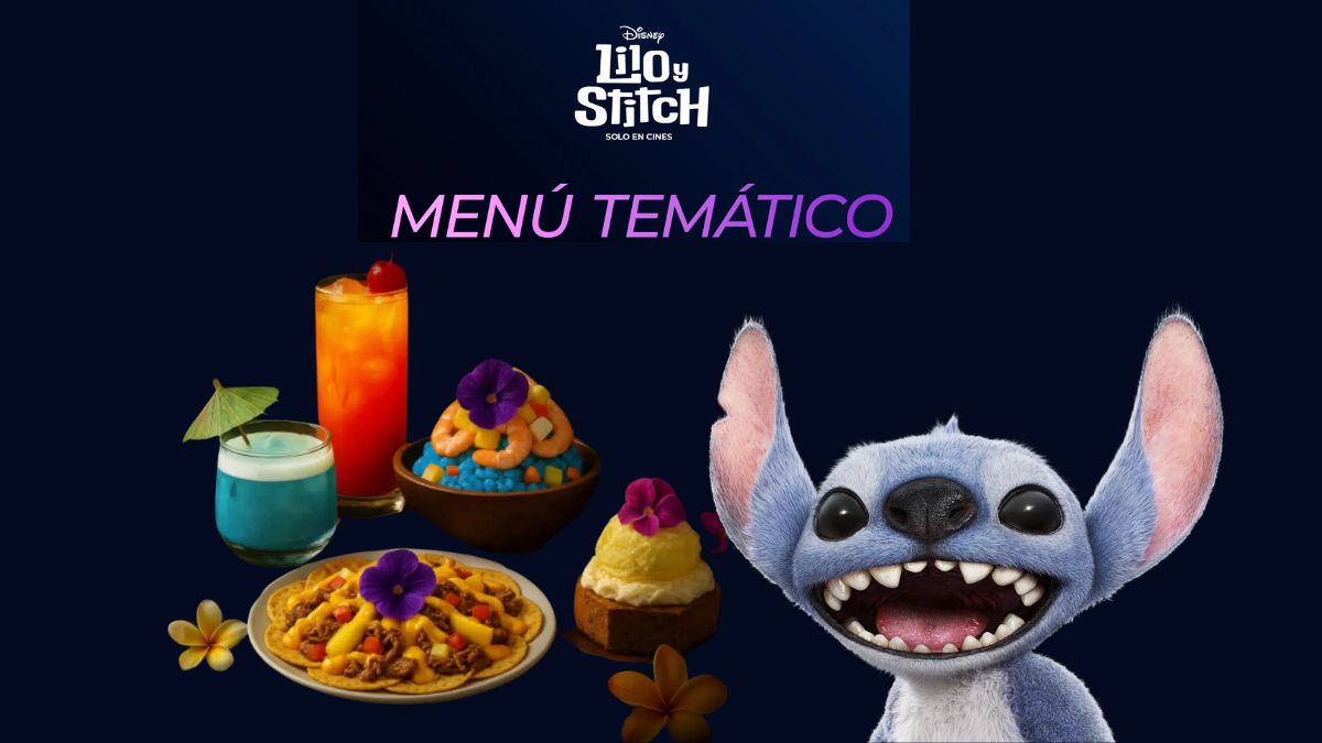 CONFIRMADO: Cinépolis revela el precio del Menú Temático de Lilo y Stitch Foto: Especial