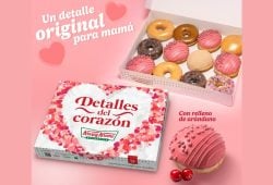 Krispy Kreme quiere festejar el Día de las Madres 2025 con la DONA MAMÁ: Así la puedes obtener Foto: Especial