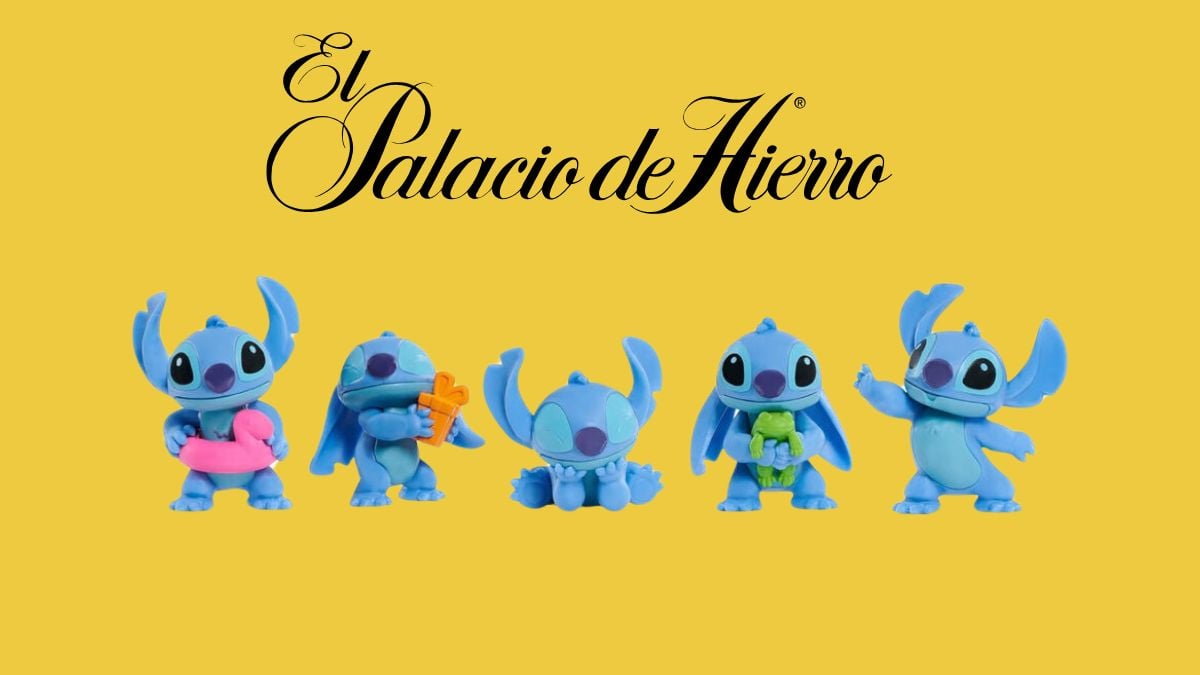 Lilo y Stitch 2025: El Palacio de Hierro tiene mini figurines de Stitch que te van a enamorar Foto: Especial