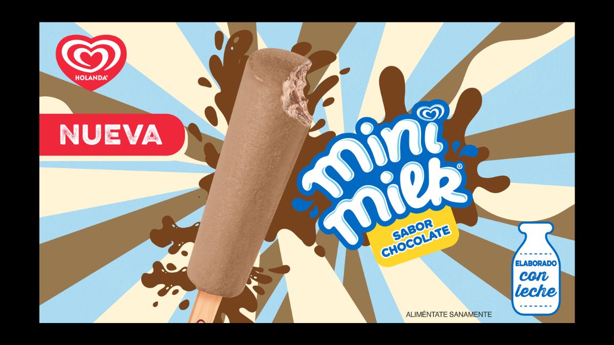 Mini Milk Chocolate: El helado de Holanda ideal para toda la familia ya está aquí Foto: Especial