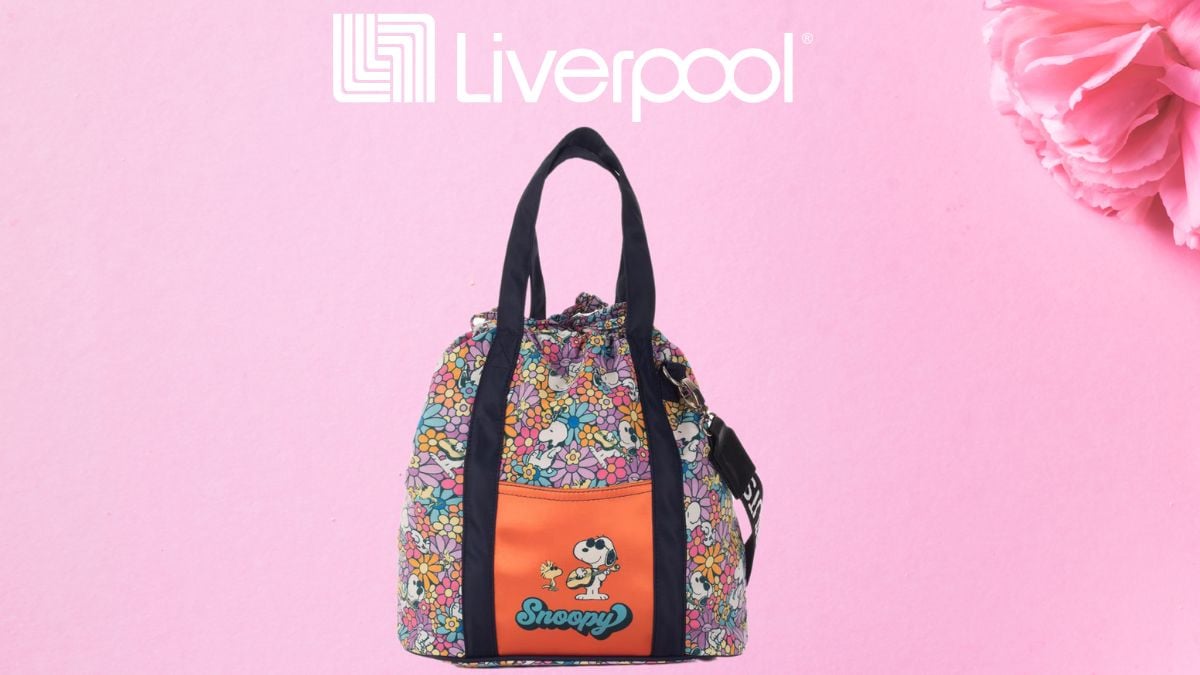 Regalo Día de las Madres 2025: Liverpool tiene la bolsa bucket flores Snoopy a un precio especial Foto: Especial