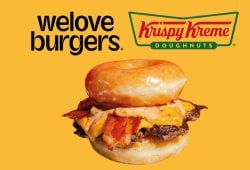 Krispy Kreme x We Love Burgers: Así es la nueva dona hamburguesa que está causando furor Foto: Especial