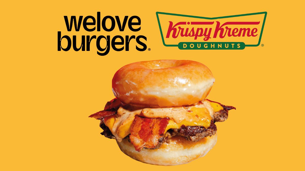 Krispy Kreme x We Love Burgers: Así es la nueva dona hamburguesa que está causando furor Foto: Especial