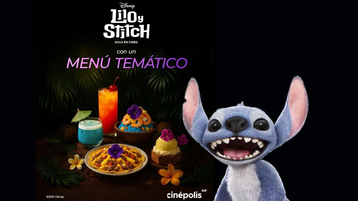 Menú temático Lilo y Stitch en Cinépolis: ¿Qué contiene esta experiencia y dónde estará disponible? Foto: Especial