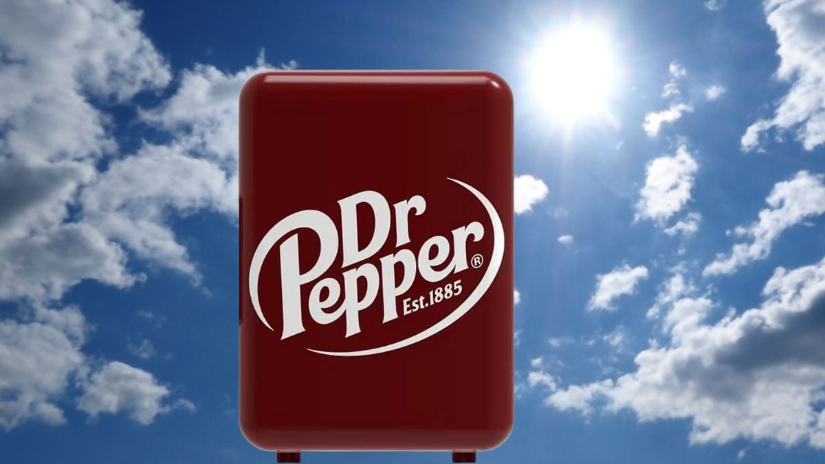 ¡Imperdible! Mini refrigerador Dr Pepper por menos de 640 pesos en Amazon