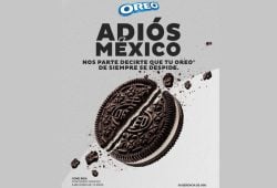¡Adiós Oreo! Marca se despide de los mexicanos con este mensaje Foto: Especial