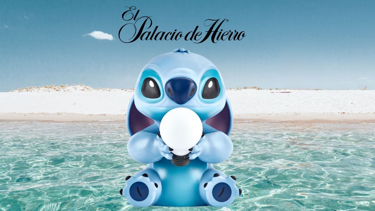 El Palacio de Hierro sorprende con lámpara decorativa de Stitch que amarás
