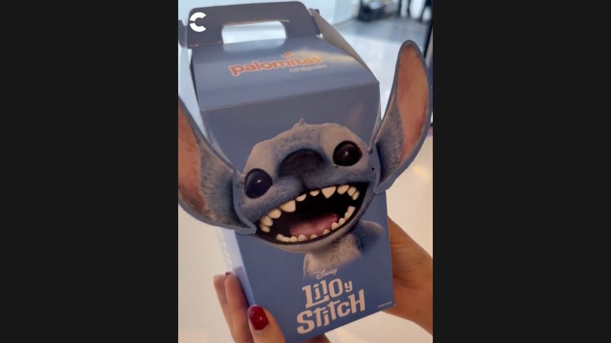 Cinépolis lanza las palomitas de Stitch: Conoce la fecha de venta, costo y sabor Foto: Especial